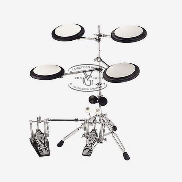 VONGOTT PD555 PD556 Compact Drum Practice Pad Set Taiwan Production