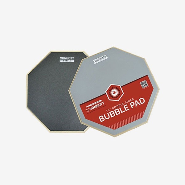 VONGOTT BBPAD12D Double Sided Practice Pad 12inch silicone bubble
