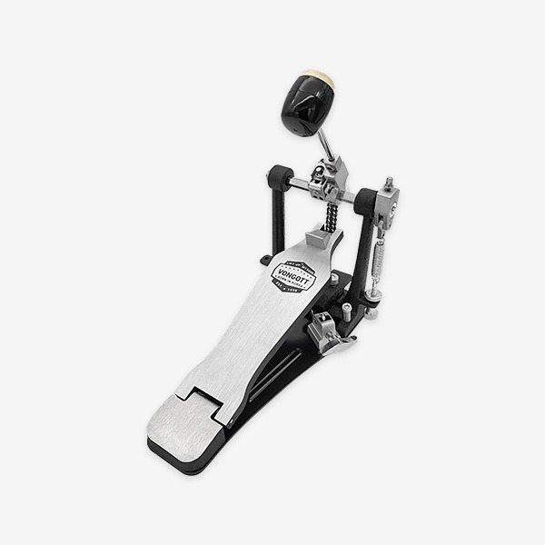 Great cost performance Phonecut PD131 Glam Two-Chain Plate Single Pedal Stopper Mounted VONGOTT PD-131 GLAM Plate Pedal 025743