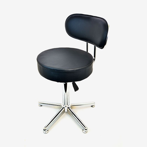Relaxed with backrest AT30-BR One-touch height adjustable hydraulic drum chair VONGOTT